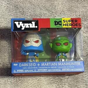 Funko pop vynl darkseid and martian manhunter
